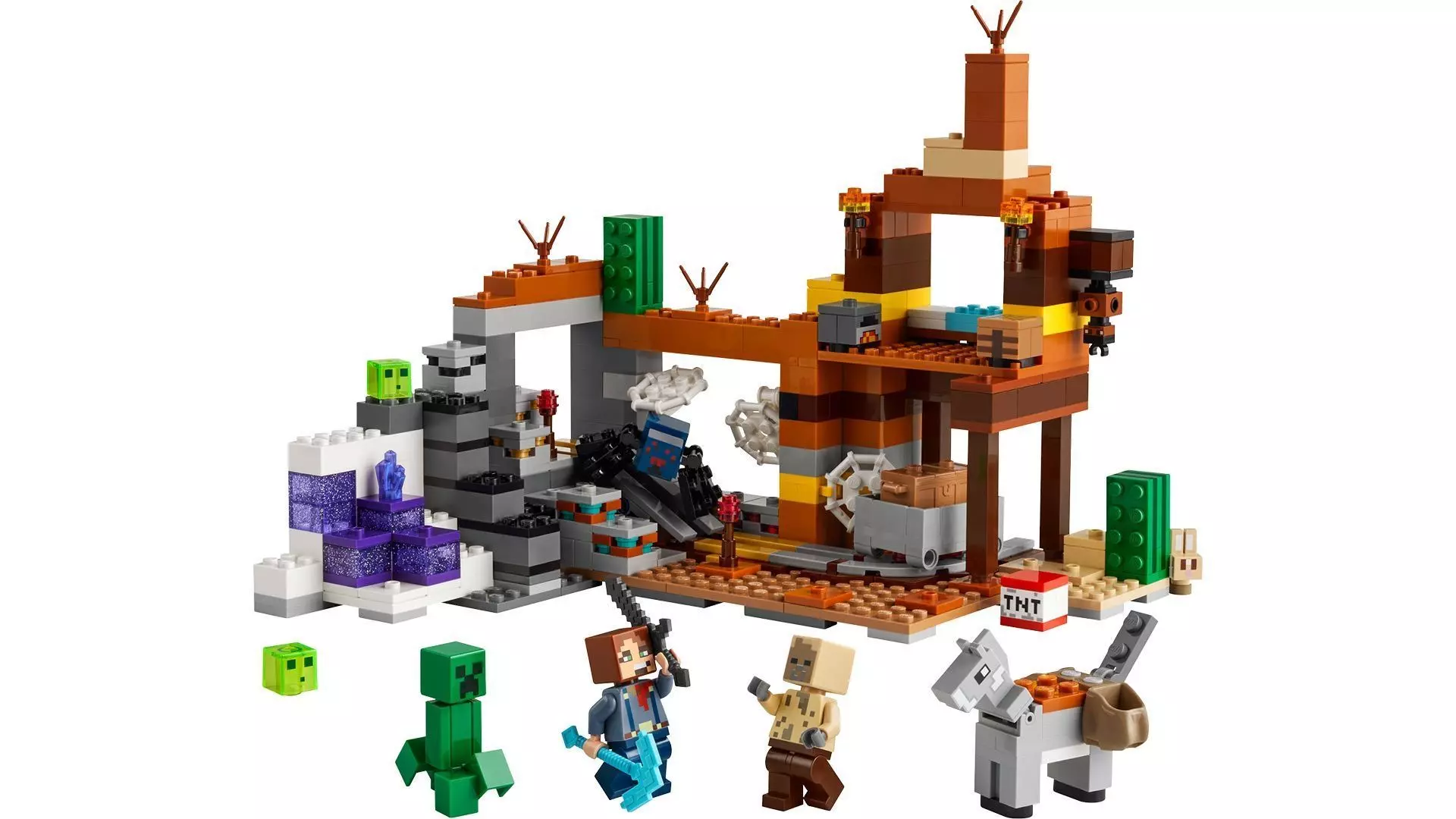 TwindBricks3D - 21263 The Badlands Mineshaft 3D print model_0