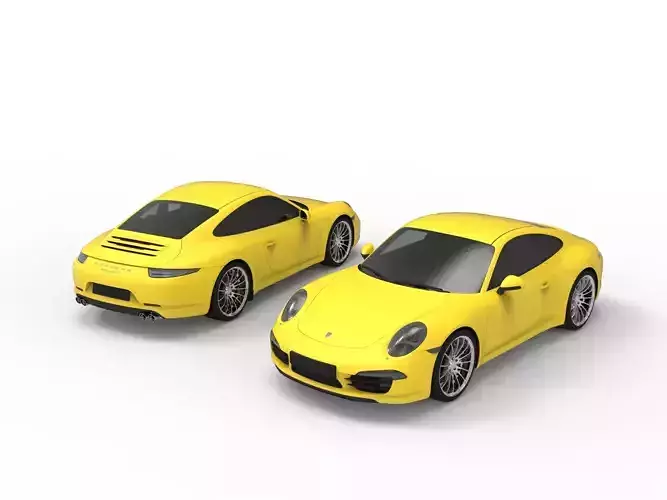 PORSCHE CAR 3D MODEL