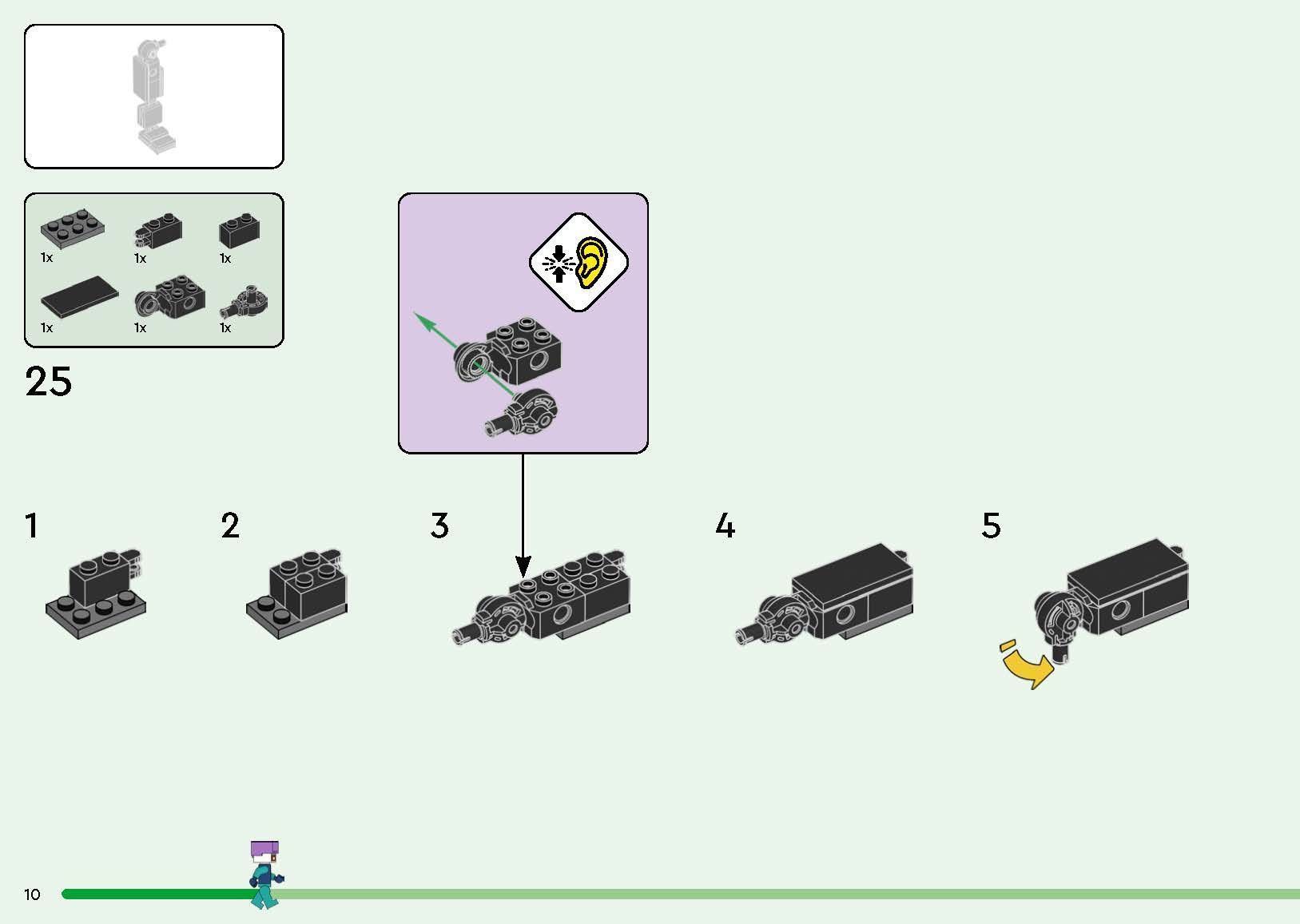 TwindBricks3D - 21264 The Ender Dragon and End Ship 3D print model_19