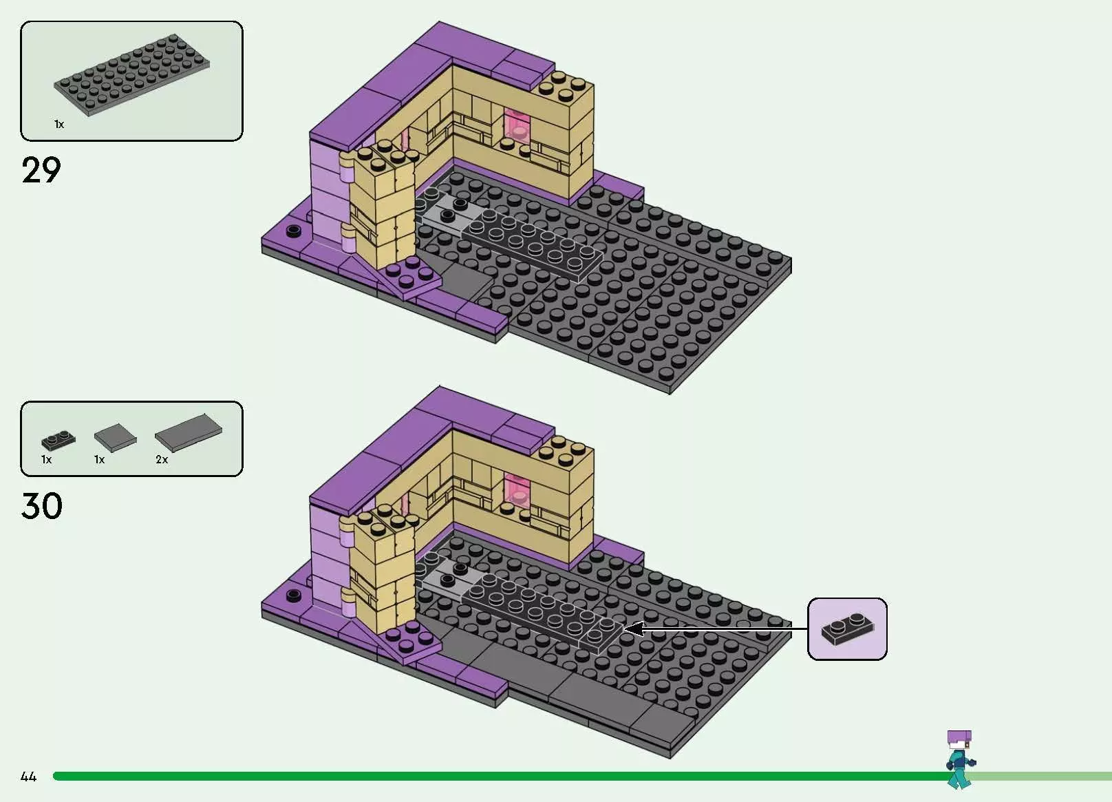 TwindBricks3D - 21264 The Ender Dragon and End Ship 3D print model_52