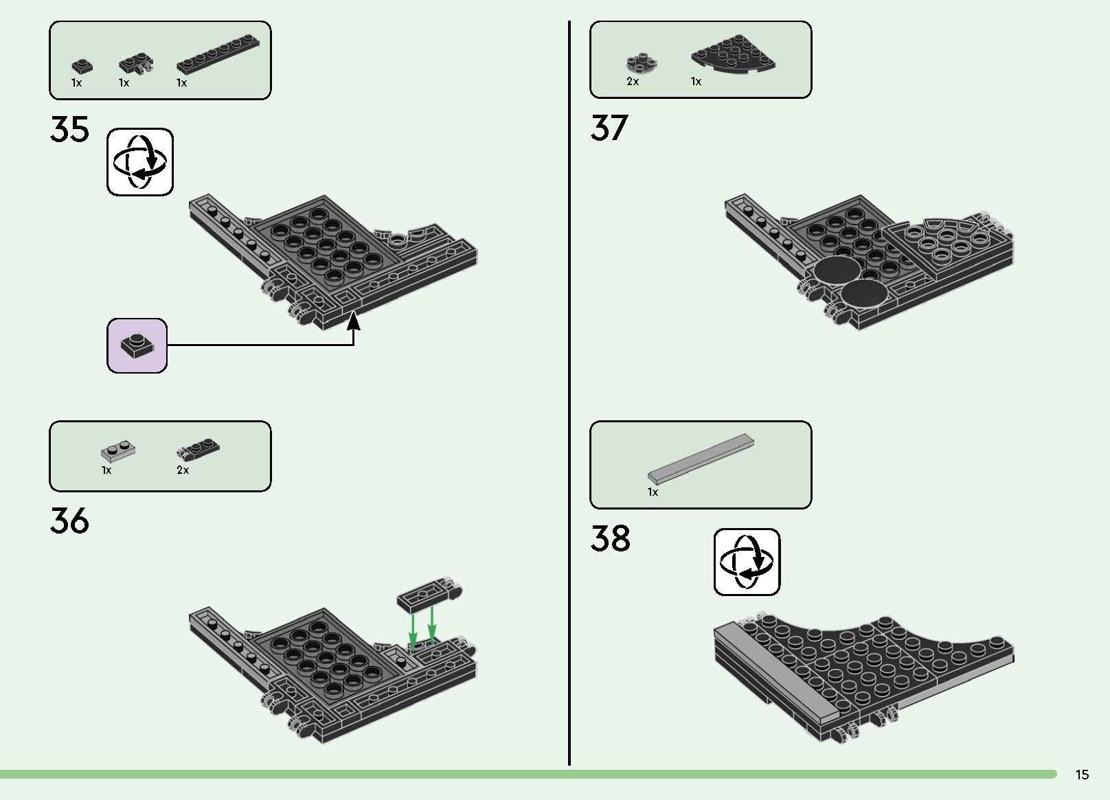 TwindBricks3D - 21264 The Ender Dragon and End Ship 3D print model_17