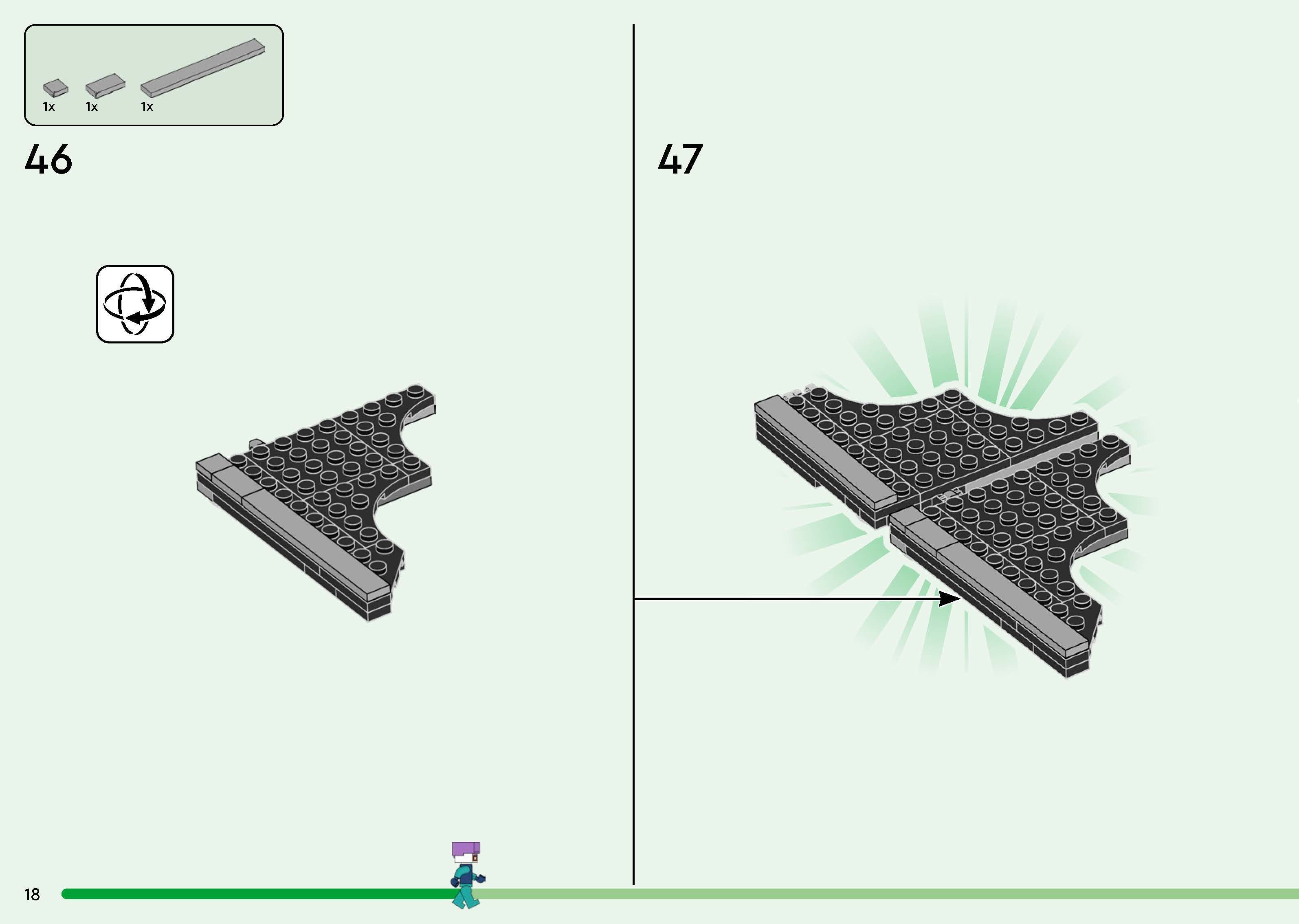 TwindBricks3D - 21264 The Ender Dragon and End Ship 3D print model_37