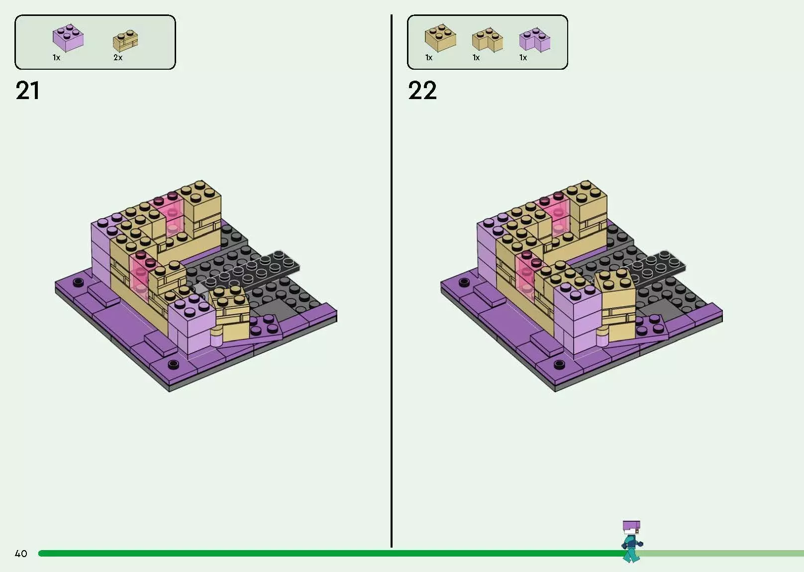 TwindBricks3D - 21264 The Ender Dragon and End Ship 3D print model_42