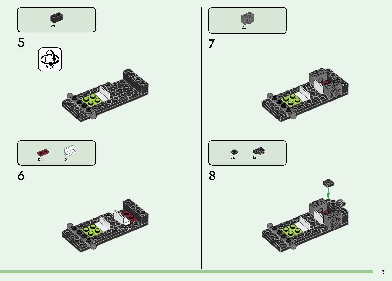 TwindBricks3D - 21264 The Ender Dragon and End Ship 3D print model_14