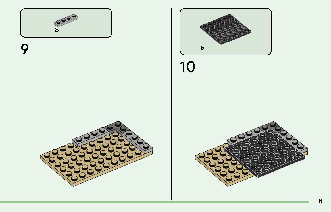 TwindBricks3D - 21264 The Ender Dragon and End Ship 3D print model_6