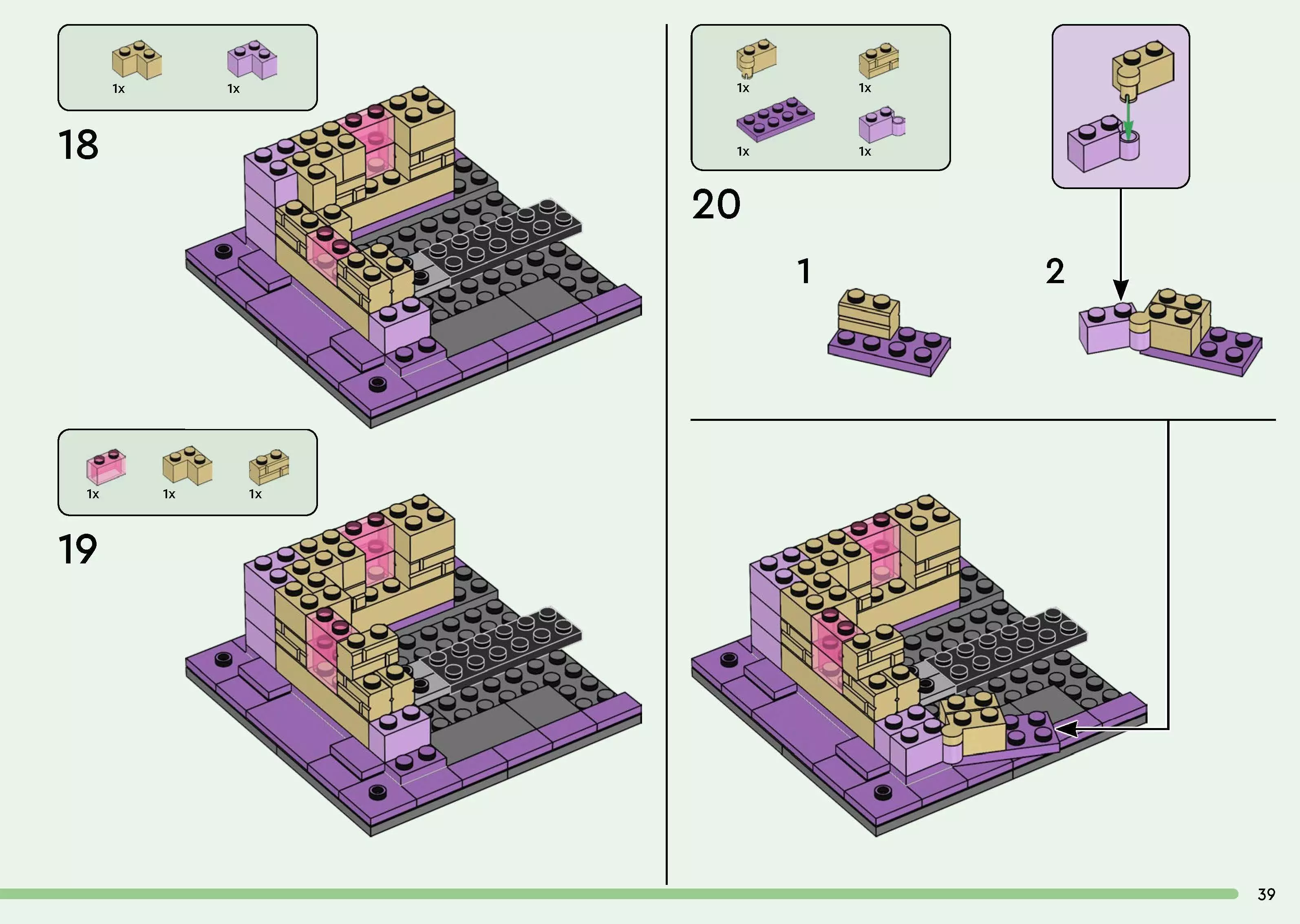 TwindBricks3D - 21264 The Ender Dragon and End Ship 3D print model_62