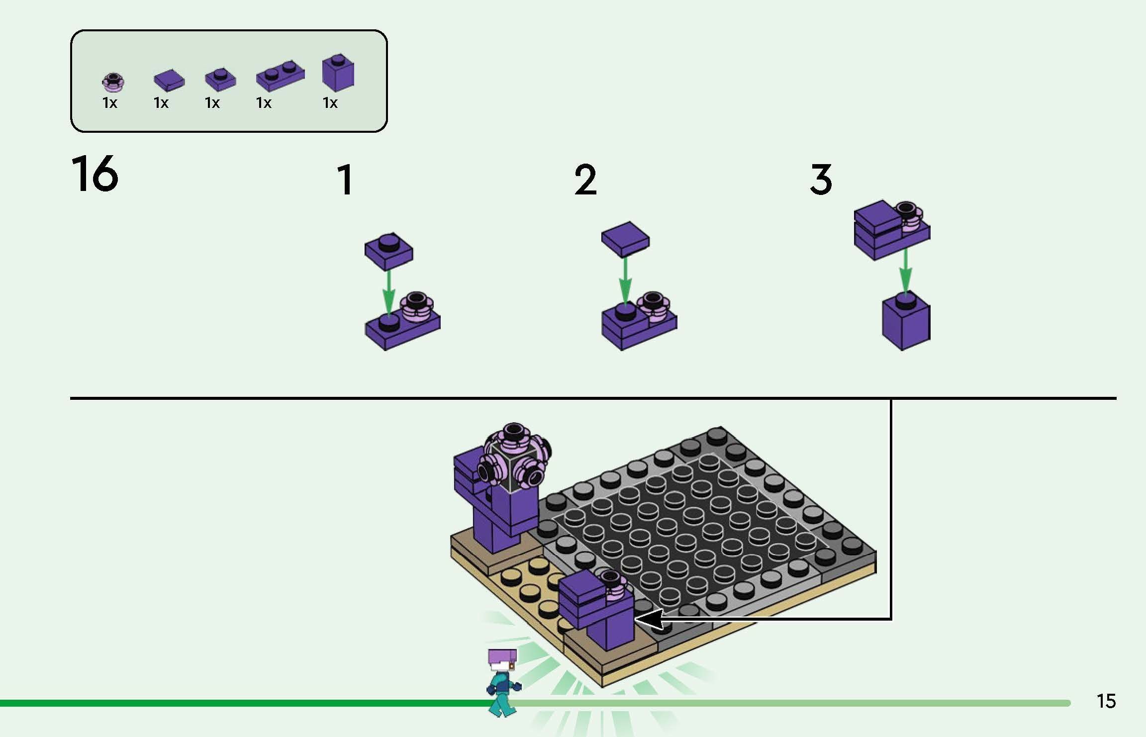 TwindBricks3D - 21264 The Ender Dragon and End Ship 3D print model_13