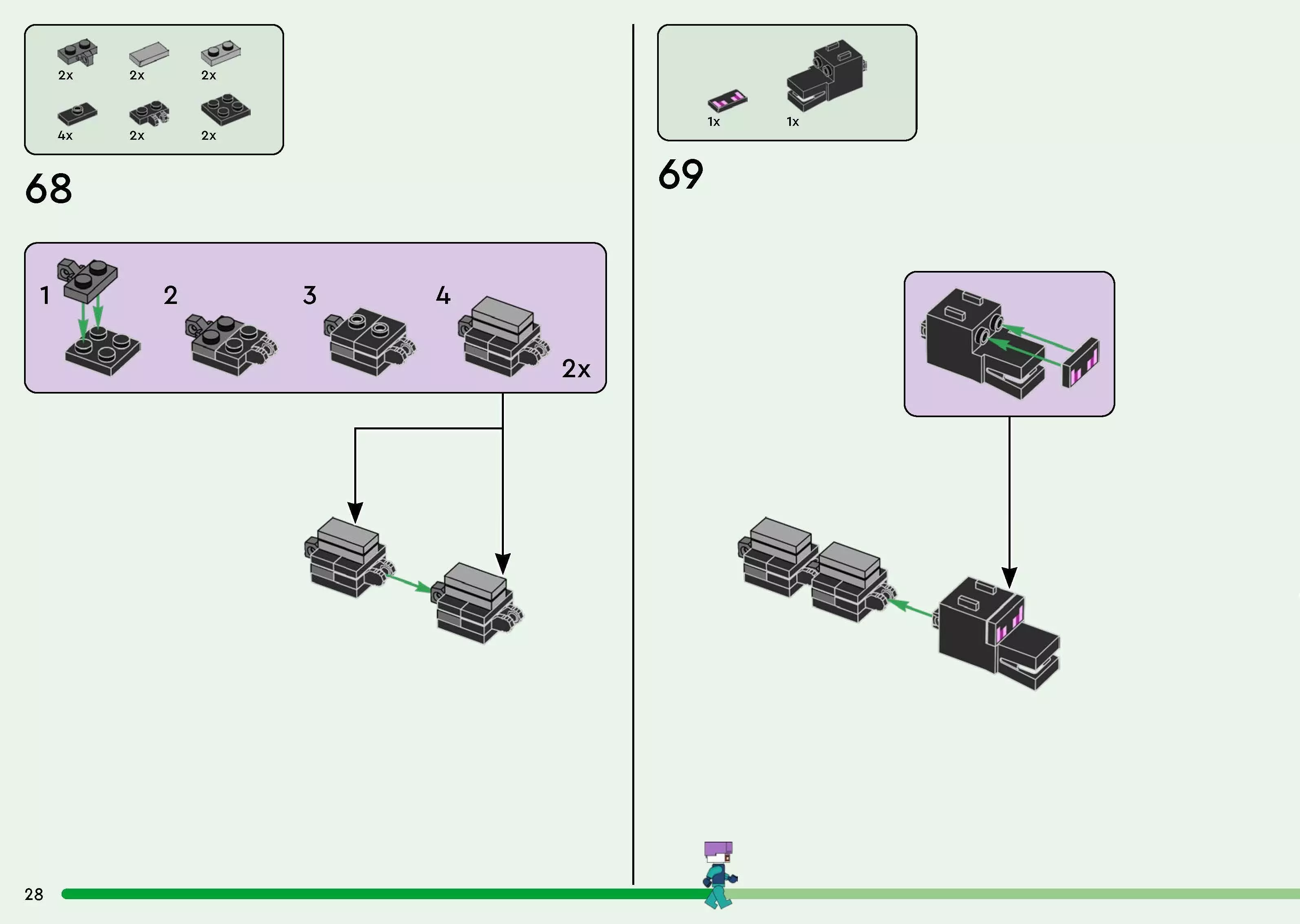 TwindBricks3D - 21264 The Ender Dragon and End Ship 3D print model_57