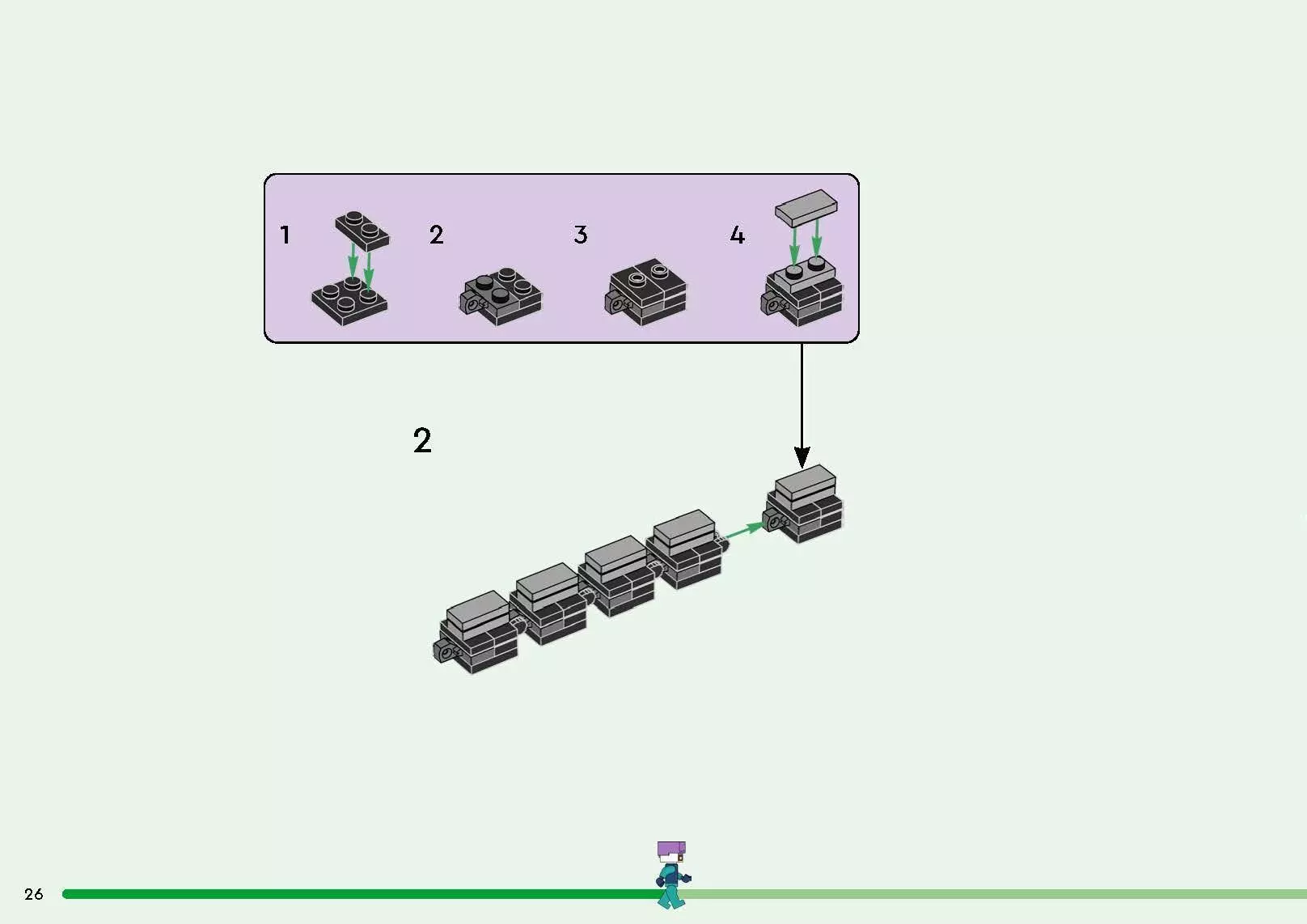 TwindBricks3D - 21264 The Ender Dragon and End Ship 3D print model_39