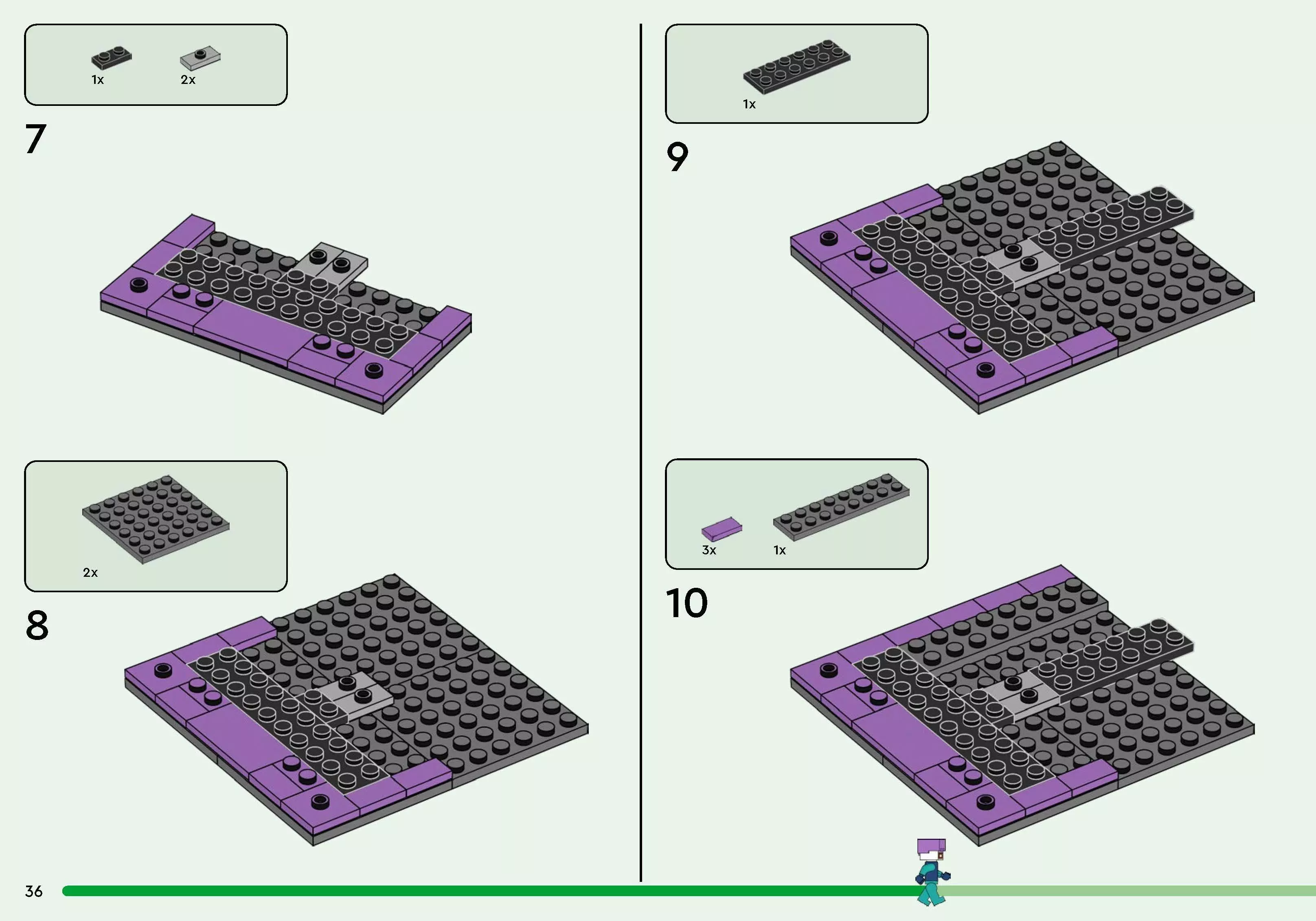 TwindBricks3D - 21264 The Ender Dragon and End Ship 3D print model_48