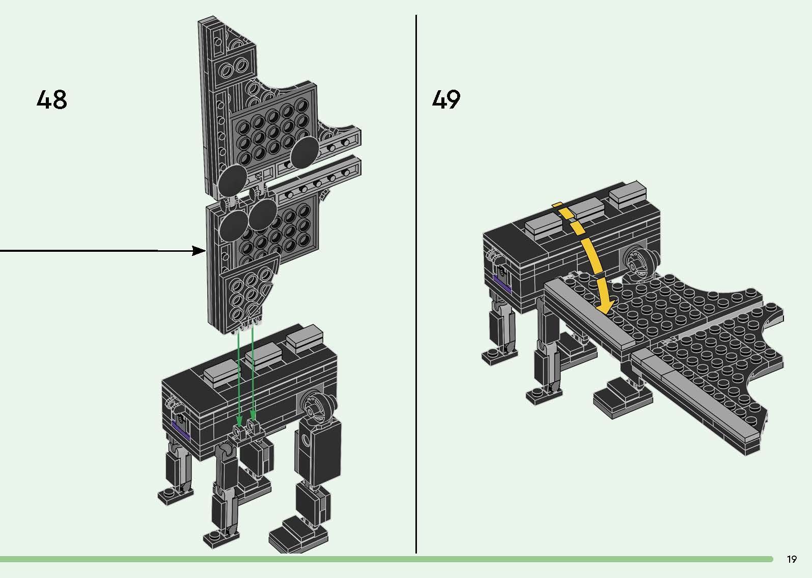TwindBricks3D - 21264 The Ender Dragon and End Ship 3D print model_31