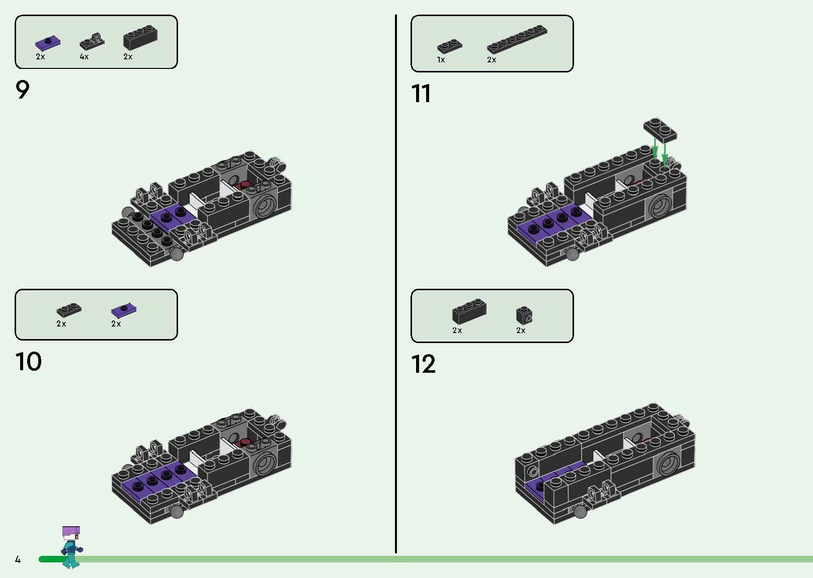 TwindBricks3D - 21264 The Ender Dragon and End Ship 3D print model_16