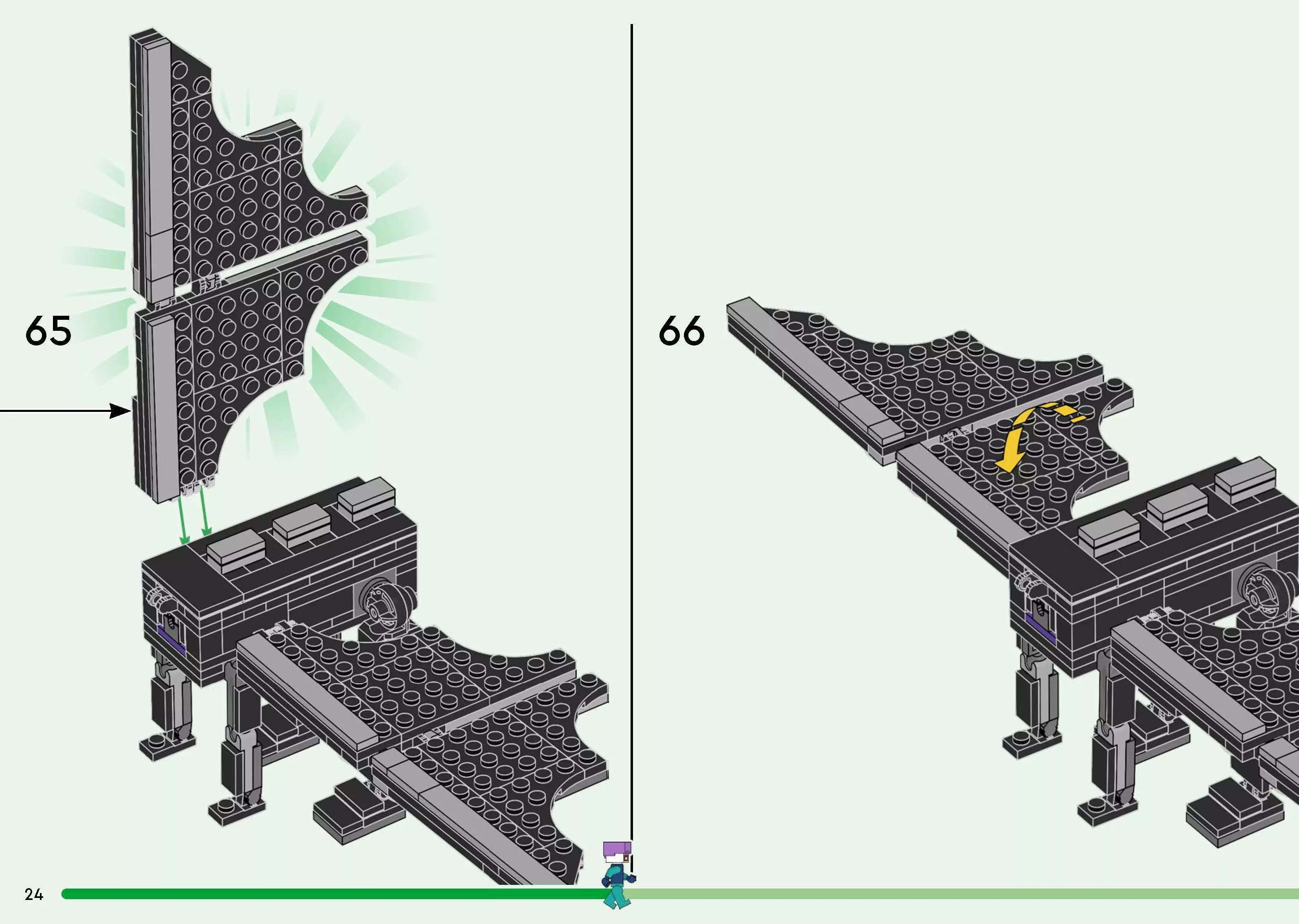TwindBricks3D - 21264 The Ender Dragon and End Ship 3D print model_60