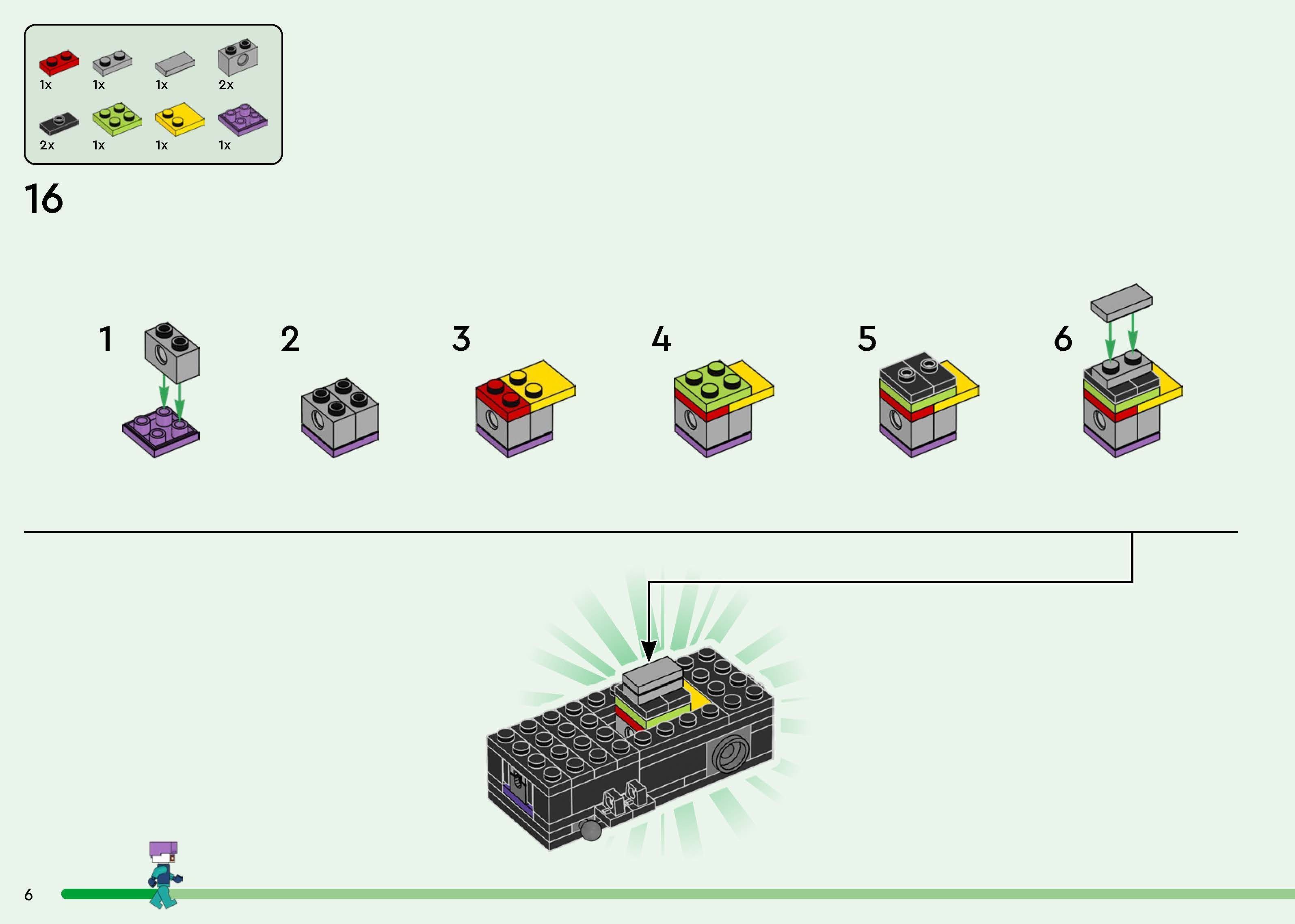 TwindBricks3D - 21264 The Ender Dragon and End Ship 3D print model_18