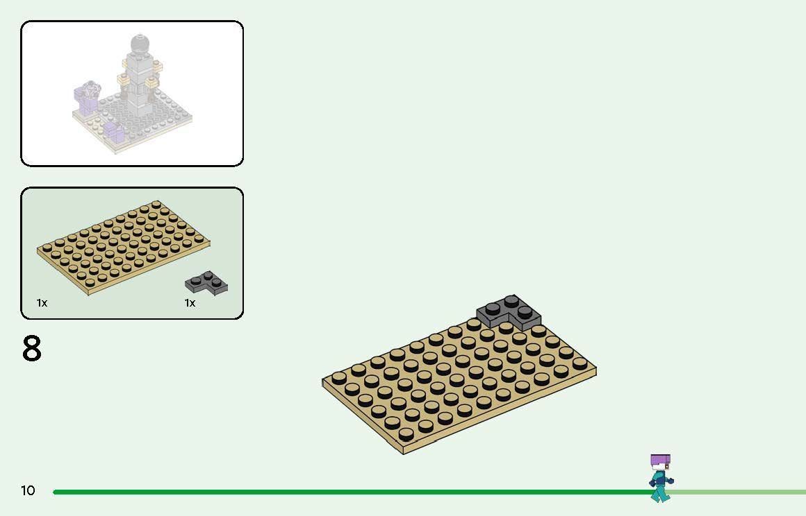 TwindBricks3D - 21264 The Ender Dragon and End Ship 3D print model_3
