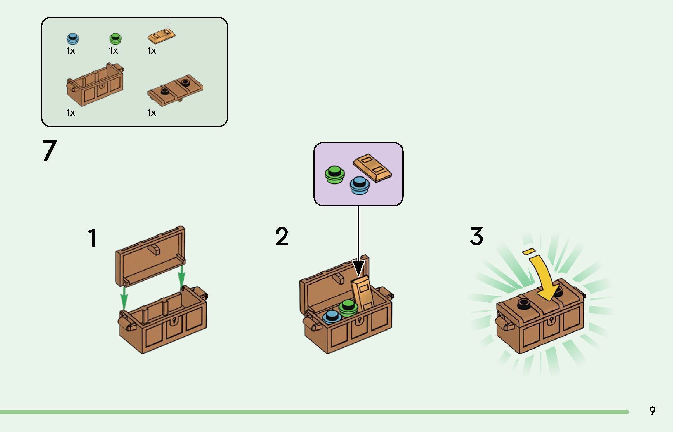 TwindBricks3D - 21264 The Ender Dragon and End Ship 3D print model_8