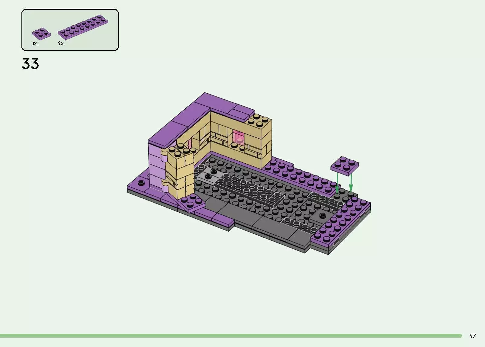 TwindBricks3D - 21264 The Ender Dragon and End Ship 3D print model_40