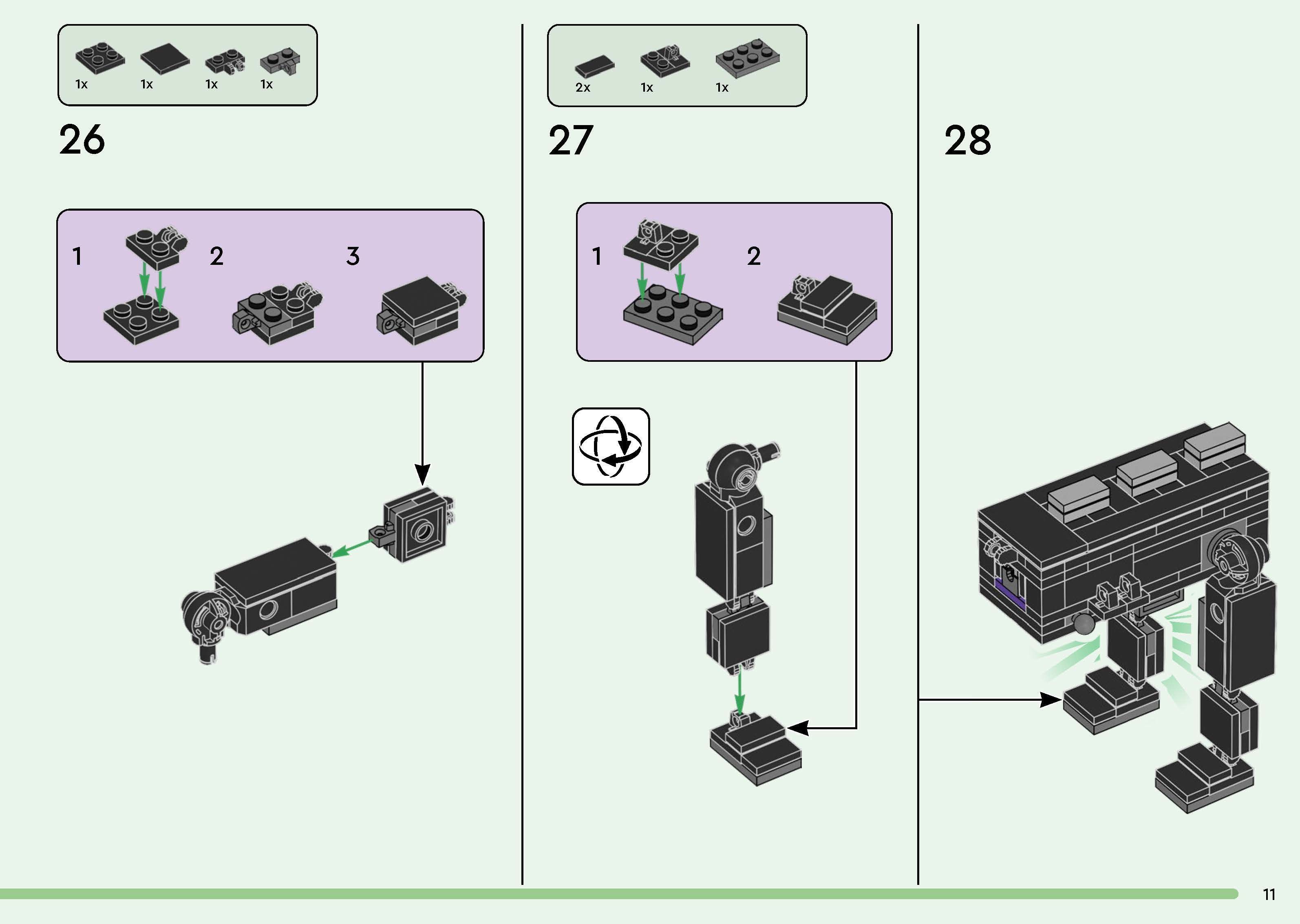 TwindBricks3D - 21264 The Ender Dragon and End Ship 3D print model_30