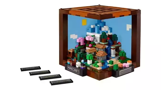TwindBricks3D - 21265 The Crafting-Table 3D print model