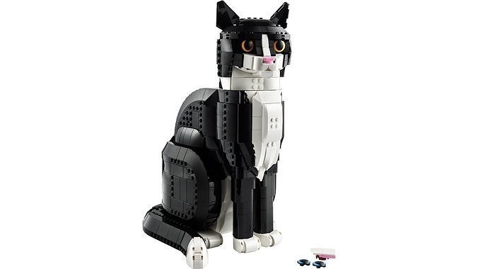 TwindBricks3D - 21349 Tuxedo Cat 3D print model