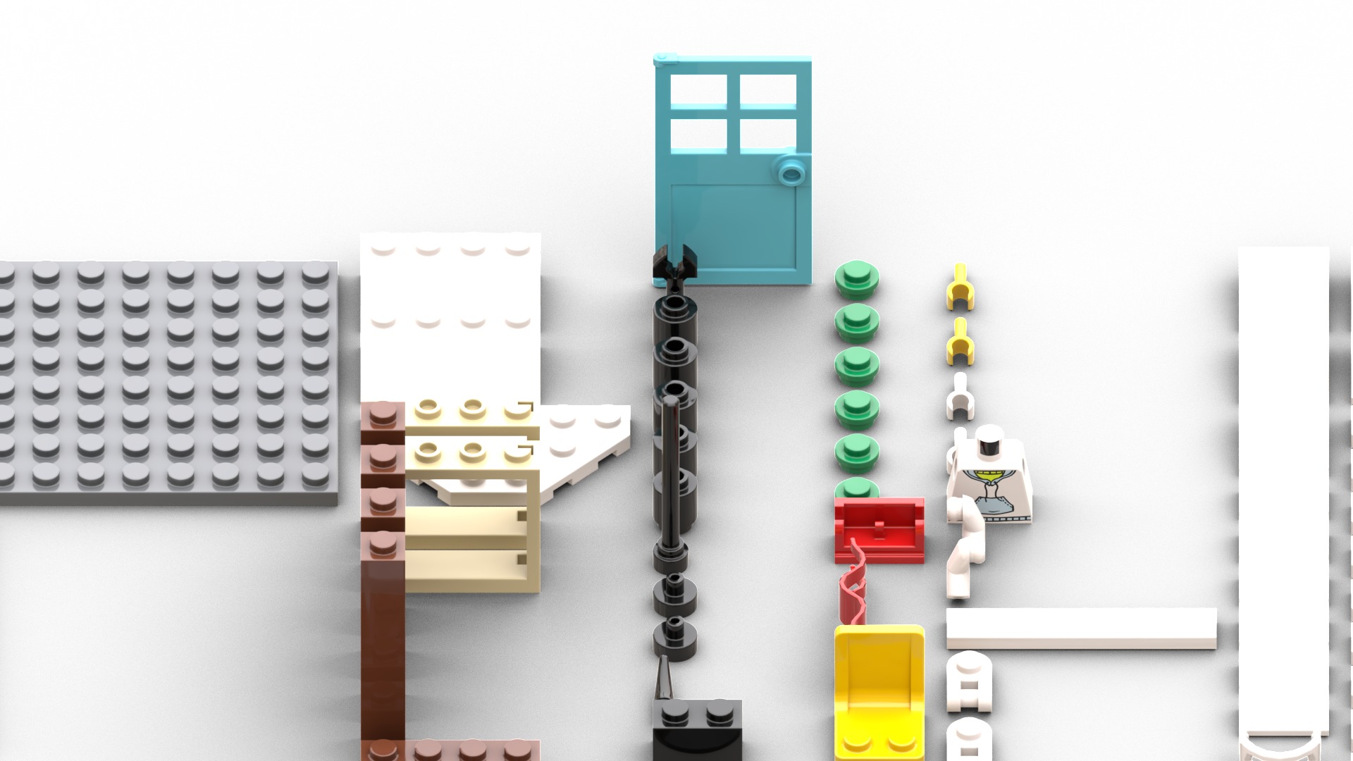 TwindBricks3D - 31080 Modular Winter Vacation 3D print model_1