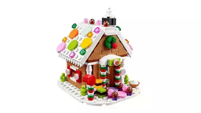 TwindBricks3D - 40139 Gingerbread House 3D print model