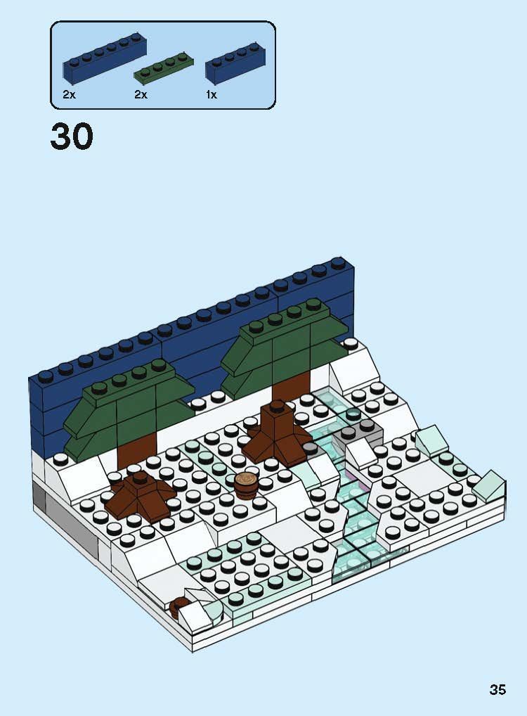TwindBricks3D - 40484 Santa Front Yard 3D print model_32