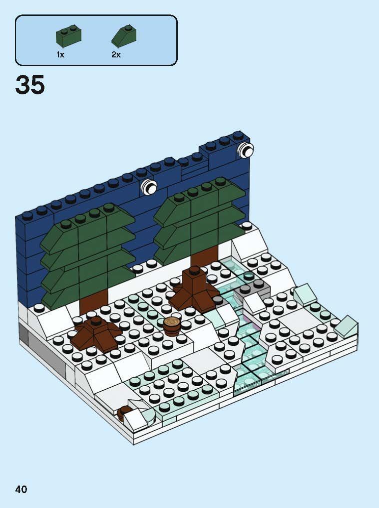 TwindBricks3D - 40484 Santa Front Yard 3D print model_37