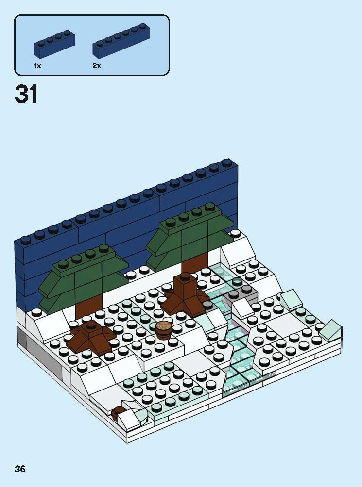 TwindBricks3D - 40484 Santa Front Yard 3D print model_33