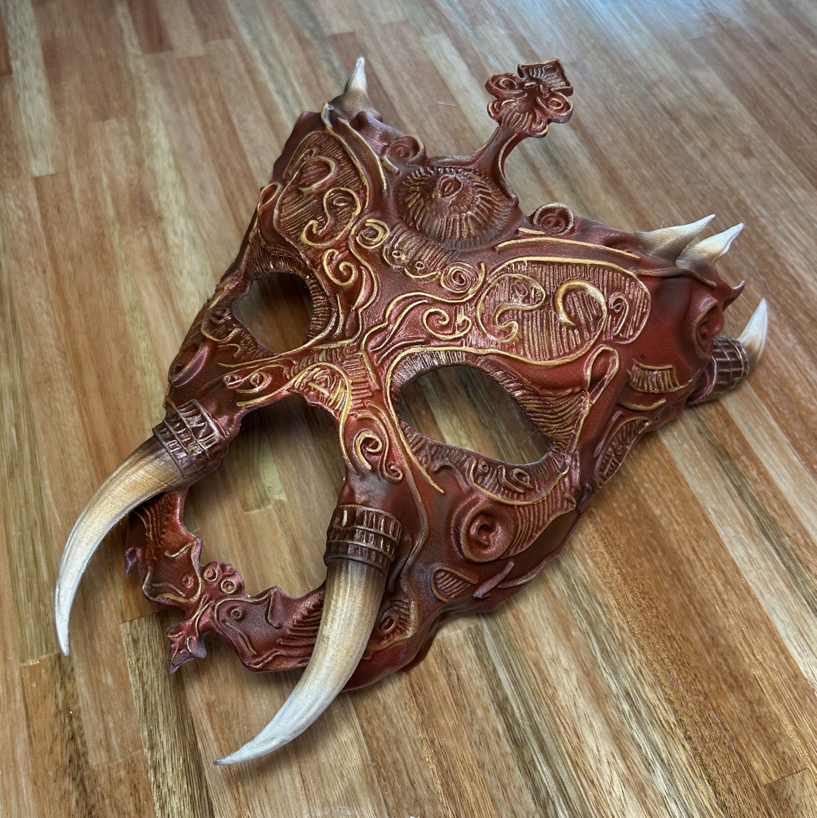 Hanya Predator Mask 3D print model_2