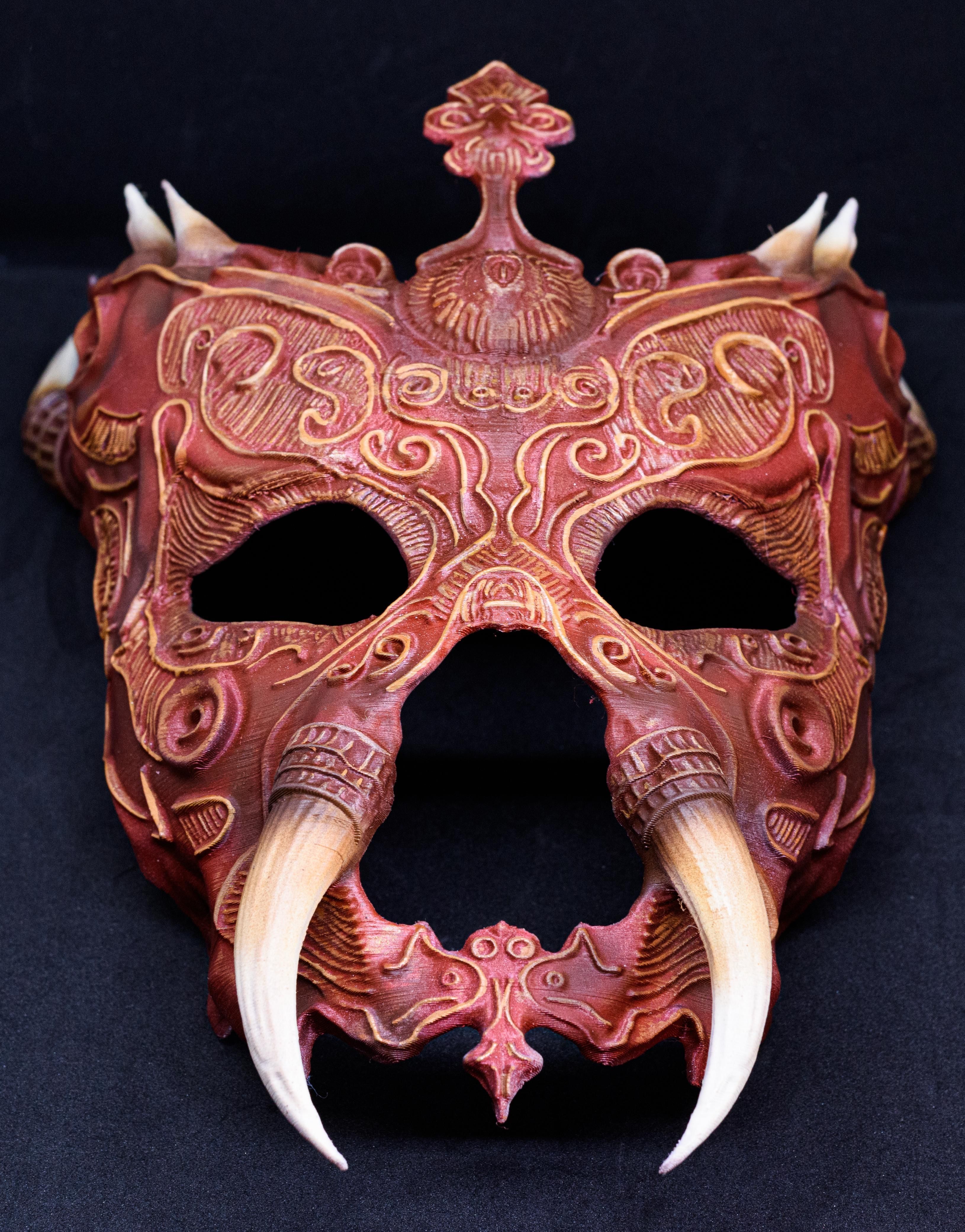 Hanya Predator Mask 3D print model_1