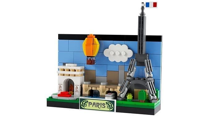 TwindBricks3D -  40568 Paris Postcard 3D print model