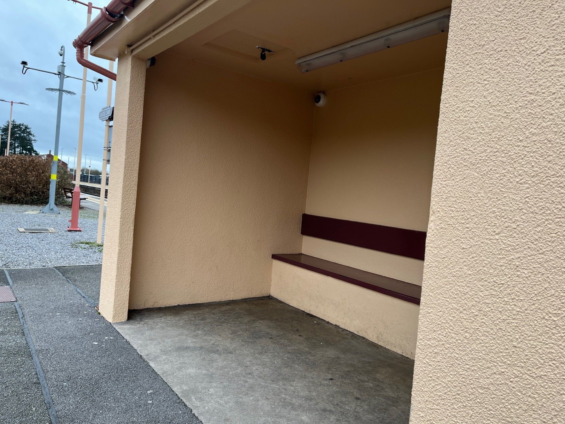 Model Railway Double Sided Platform Waiting Room 3D print model_14