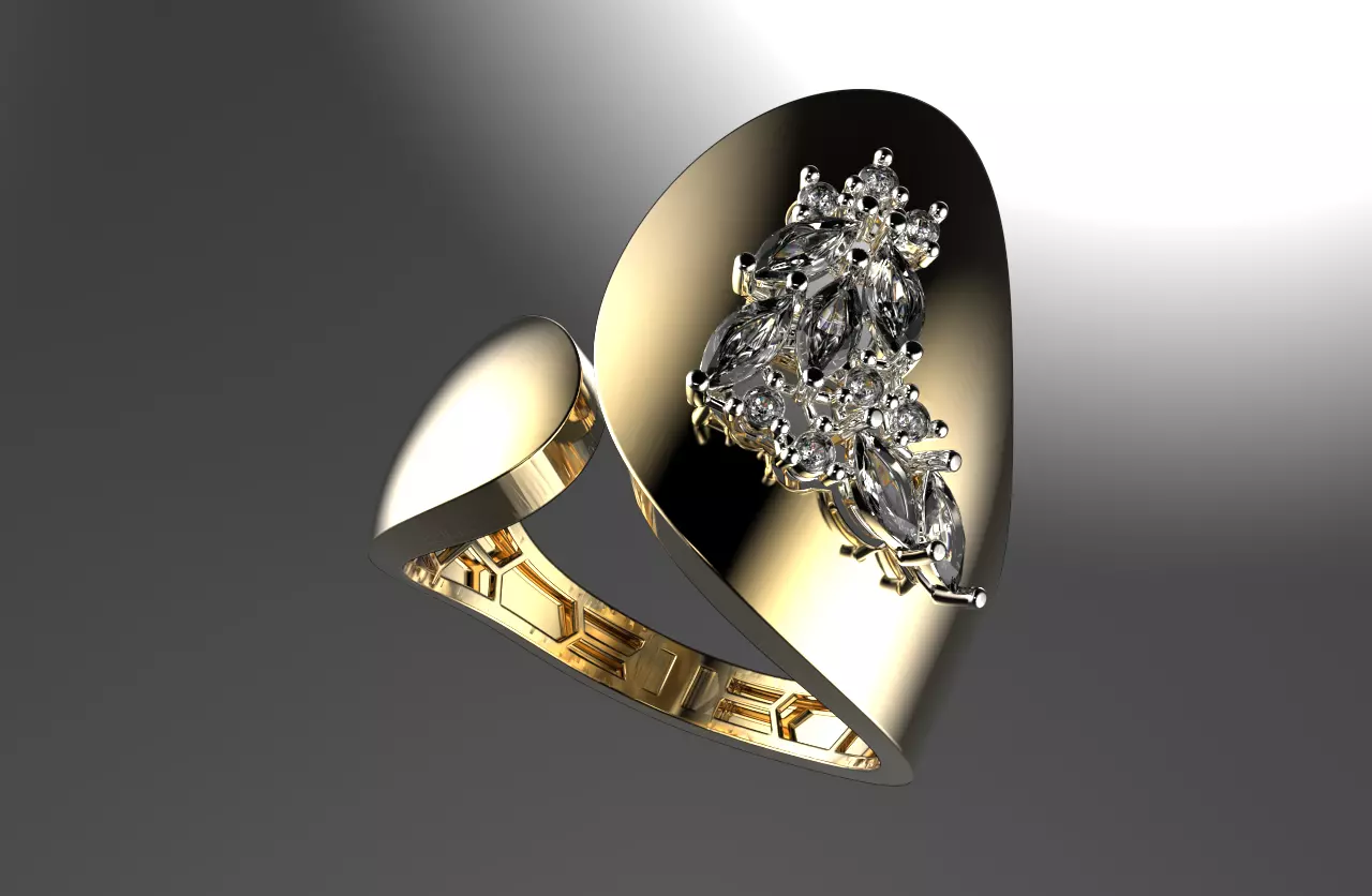 jewelry ring 205 3D print model