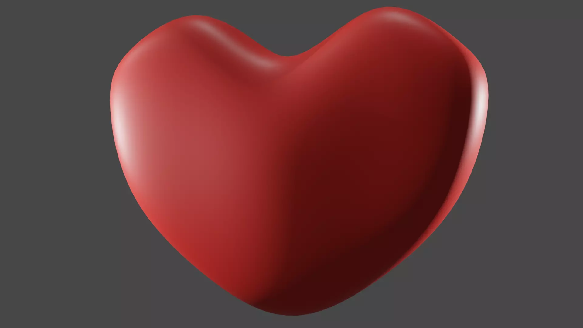 Heart Blender 3D model_0