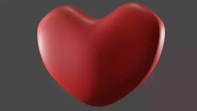 Heart Blender 3D model