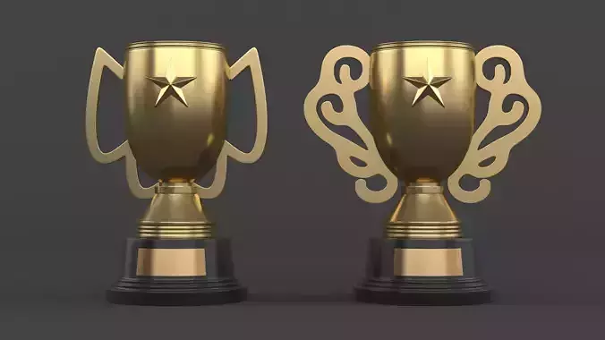  Trophy Cups