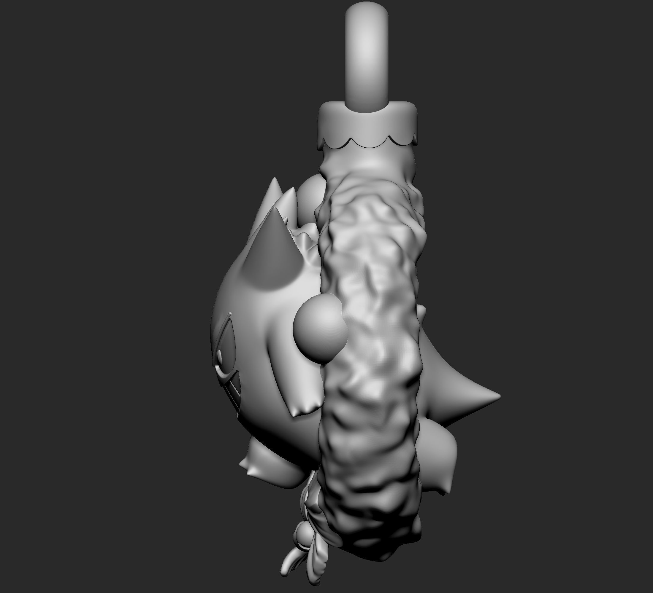 Pokemon - Gengar Christmas Decoration 3D print model_3