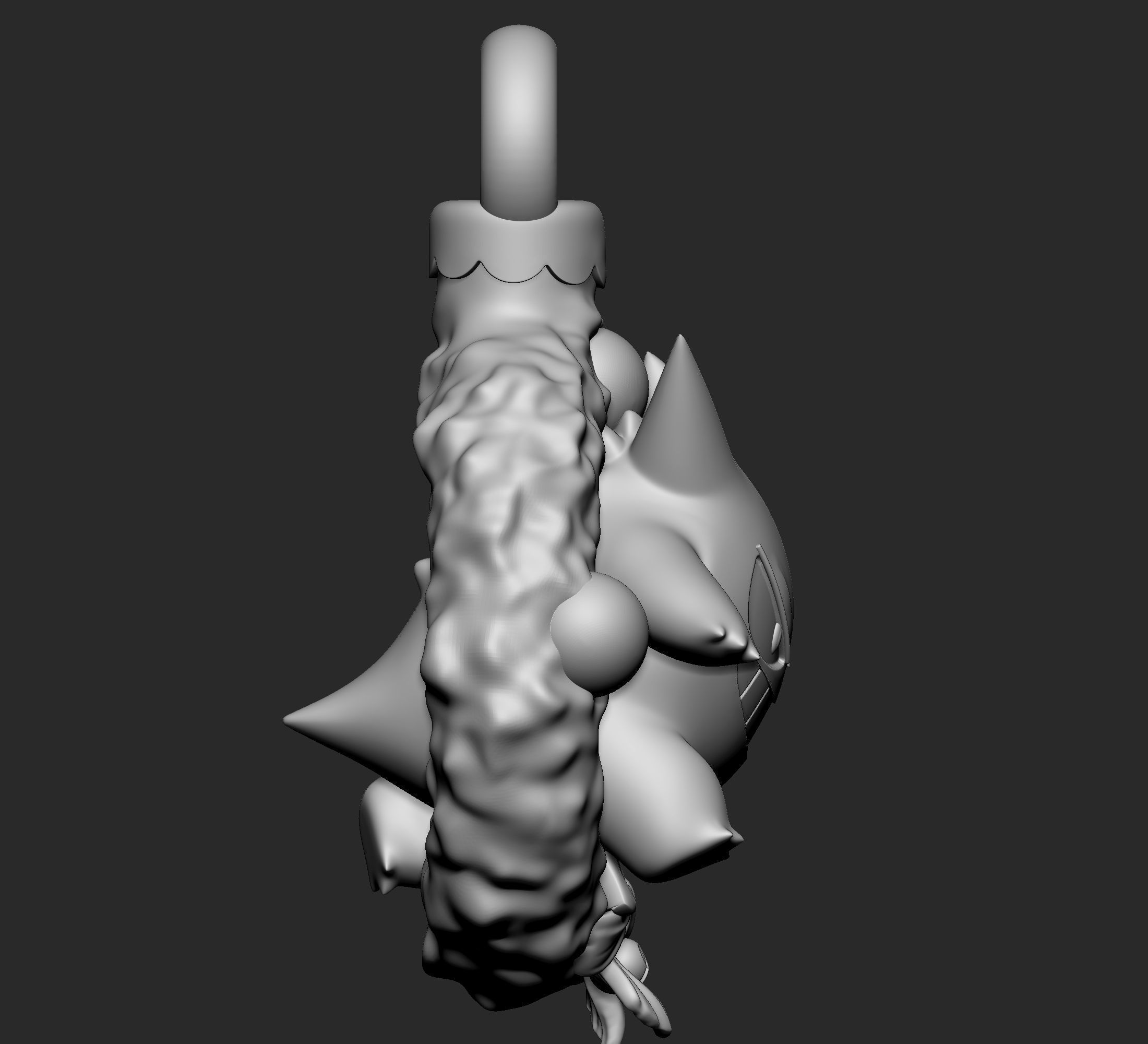 Pokemon - Gengar Christmas Decoration 3D print model_7