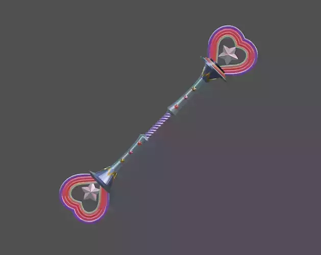 Lux Lovestruck Staff - Wild Rift 