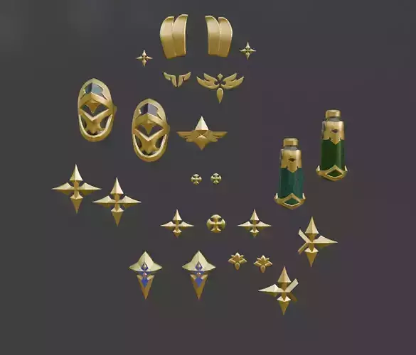 Sucrose Accessories - Genshin Impact