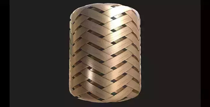Brass Braid Hose customizable PBR material Texture Texture