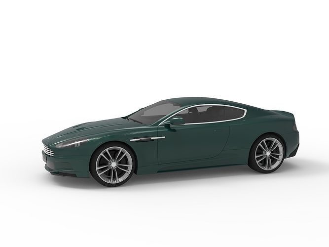 Aston Martin Car 3D Model 3D model