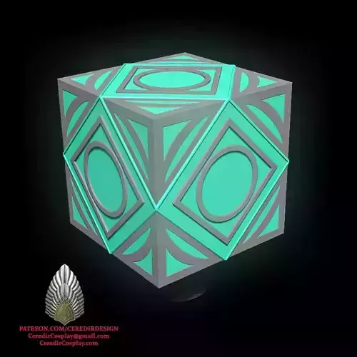 Star Wars Jedi Holocron 3D DIGITAL DOWNLOAD