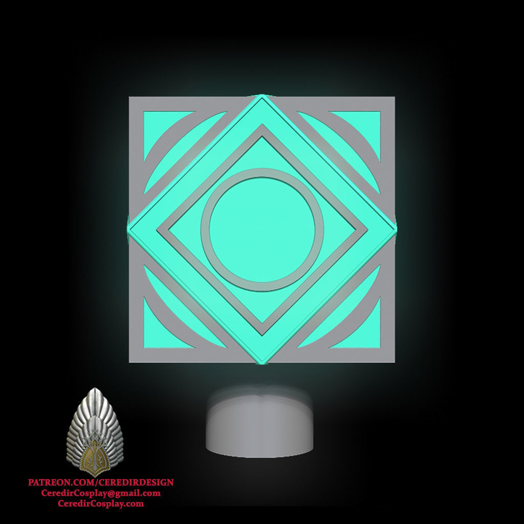 Star Wars Jedi Holocron 3D DIGITAL DOWNLOAD 3D print model_1