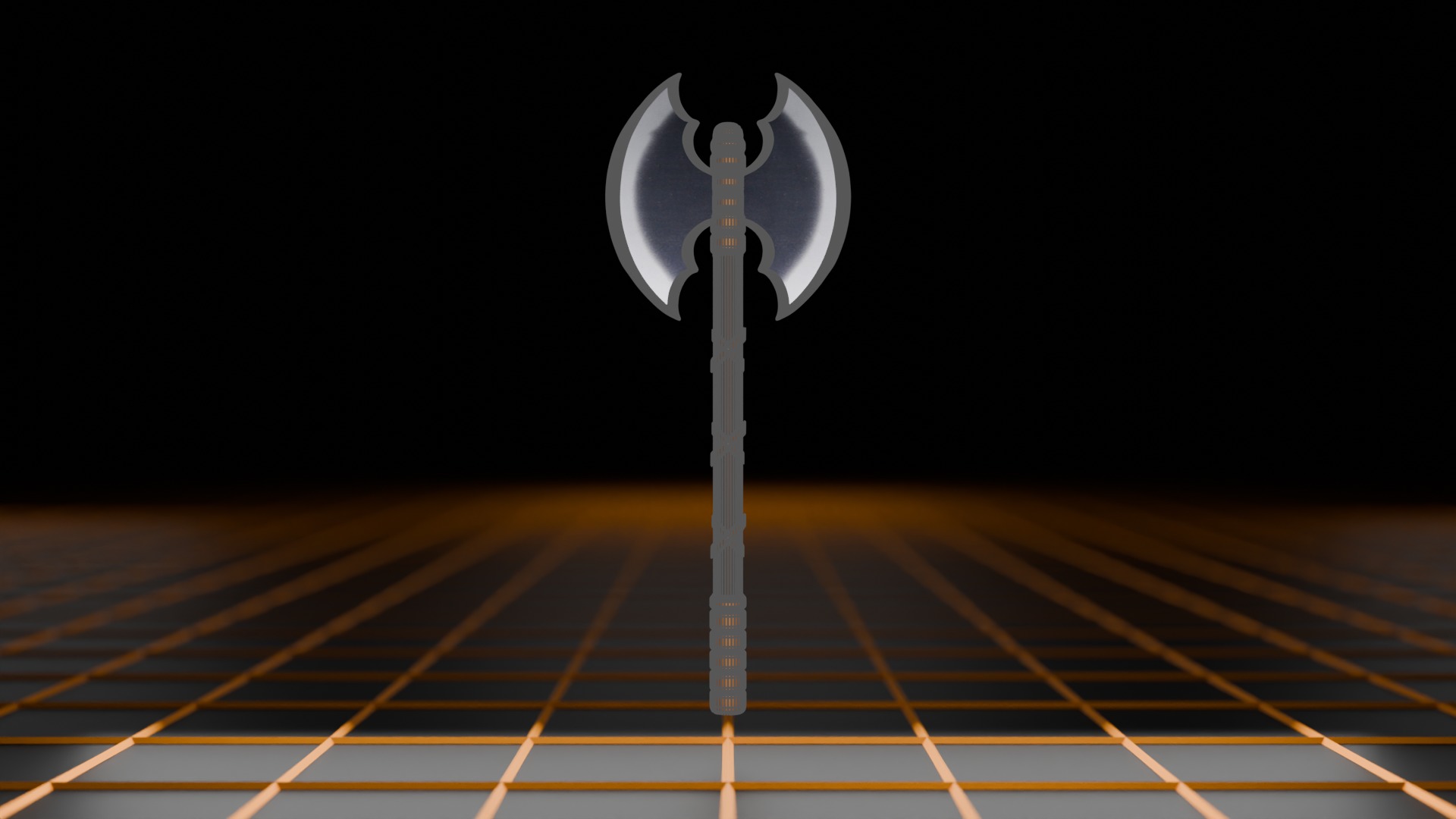 Axe Labrys 3D model_7