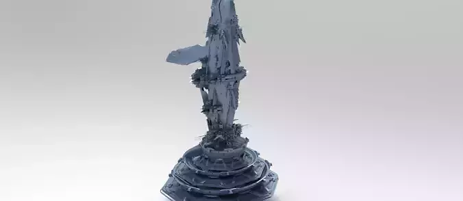 Whale Deep sea Metal structure 5