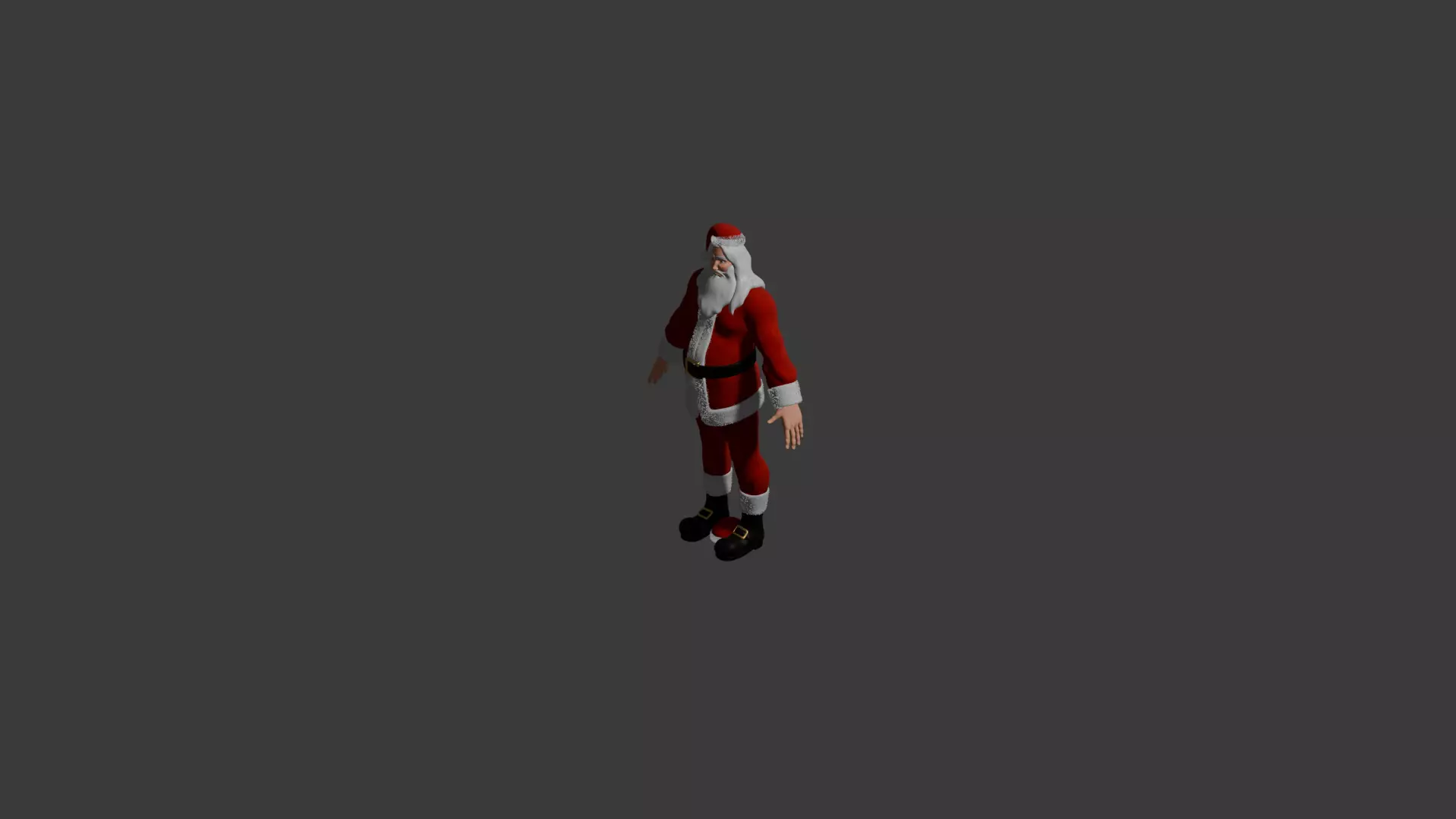 Santa 3D model_0