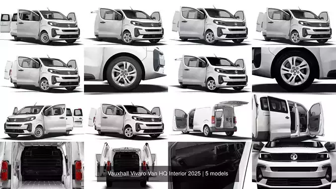 Vauxhall Vivaro Van HQ Interior 2025
