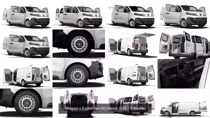 Peugeot e Expert Van HQ Interior 2025 